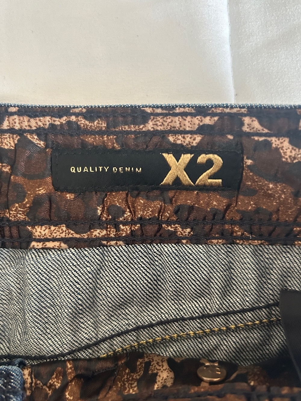 express x2 jean mini skirt - Picture 5 of 7